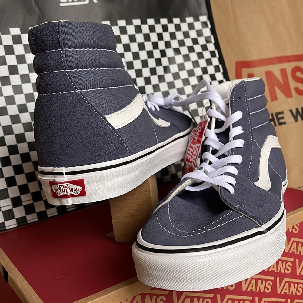 Vans Sk8-Hi Grisaille/True White Men’s sneakers - Picture 10 of 16